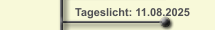 Tageslicht: 11.08.2025